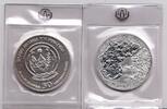 Ruanda 50 Amafarnga Impala Schwarzfersenantilope -1 Silber-Unze -
