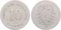 Kaiserreich 10 Pfennig 10 Pfennig - kleiner Adler -