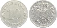 Kaiserreich 10 Pfennig 10 Pfennig - großer Adler -