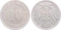 Kaiserreich 10 Pfennig 10 Pfennig - großer Adler -