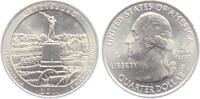 USA 1/4 Dollar - Quarter Statehhood Quarter - Gettysburg - Pennsylvania -
