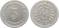 Kaiserreich 5 Pfennig 5 Pfennig - kleiner Adler -