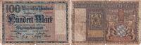 Bayern 100 Mark Banknote - Bayerische Notenbank München - 100 Mark - 1922 - Wappen - Löwen -