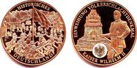 Deutschland Medaille Gedenkprägung Kaiser Wilhelm II. - Einweihung Völkerschlachtdenkmal in Leipzig -