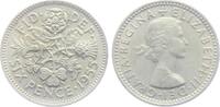 Großbritannien 6 Pence Elisabeth II. (1952-2022) -