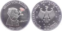 Deutschland - BRD 20 Euro 100. Geburtstag von Loriot - Vicco von Bülow - Knollenmännchen -