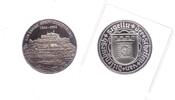 Dillenburg Medaille Alte Stadtansicht von Dillenburg mit Schloss - Siegel -
