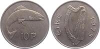 Irland 10 Pingin Atlantischer Lachs - Fische - Meerestiere -