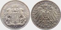 Hamburg 3 Mark Stadtwappen -