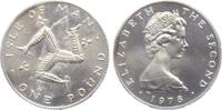 Isle of Man 1 Pound Dreibein -