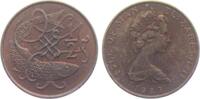 Isle of Man 1/2 Penny Fisch - Meerestiere -