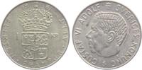 Schweden 1 Krona / Krone Gustaf VI. Adolf (1950-1973) -