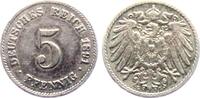 Deutsches Reich 5 Pfennig 5 Pfennig Kursmünze - großer dler -