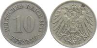 Kaiserreich 10 Pfennig 10 Pfennig - großer Adler -