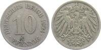 Kaiserreich 10 Pfennig 10 Pfennig - großer Adler -