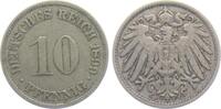 Kaiserreich 10 Pfennig 10 Pfennig - großer Adler -
