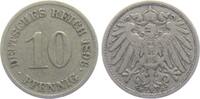Kaiserreich 10 Pfennig 10 Pfennig - großer Adler -