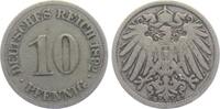 Kaiserreich 10 Pfennig 10 Pfennig - großer Adler -