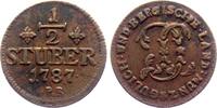 Jülich-Berg 1/2 Stüber Karl Theodor (1742-1799) -