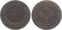 Russland 3 Kopeken Zar Nikolaus II. (1894-1917) -