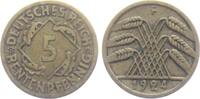 Weimarer Republik 5 Rentenpfennig 5 Rentenpfennig -