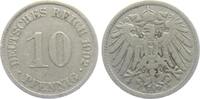 Kaiserreich 10 Pfennig 10 Pfennig - großer Adler -