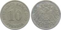 Kaiserreich 10 Pfennig 10 Pfennig - großer Adler -
