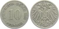 Kaiserreich 10 Pfennig 10 Pfennig - großer Adler -