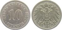 Kaiserreich 10 Pfennig 10 Pfennig - großer Adler -