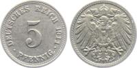 Kaiserreich 5 Pfennig 5 Pfennig - großer Adler -