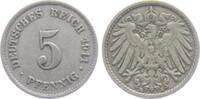 Kaiserreich 5 Pfennig 5 Pfennig - großer Adler -