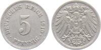Kaiserreich 5 Pfennig 5 Pfennig - großer Adler -