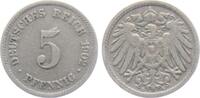 Kaiserreich 5 Pfennig 5 Pfennig - großer Adler -