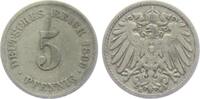 Kaiserreich 5 Pfennig 5 Pfennig - großer Adler -