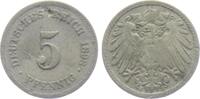 Kaiserreich 5 Pfennig 5 Pfennig - großer Adler -