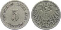 Kaiserreich 5 Pfennig 5 Pfennig - großer Adler -