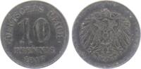 Ersatzmünzen des 1. Weltkrieges 10 Pfennig 10 Pfennig - mit Perlkreis -