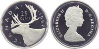Kanada 25 Cents Caribou - Karibu- Tiere -
