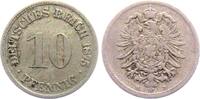 Kaiserreich 10 Pfennig 10 Pfennig - kleiner Adler -