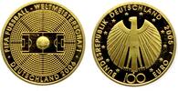Deutschland 100 Euro 1/2 Unze Goldmünze - Fußball-WM 2006 -