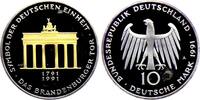 Deutschland 10 Mark Brandenburger Tor in Berlin -