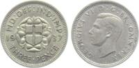 Großbritannien 3 Pence George VI. (1936-1952) -