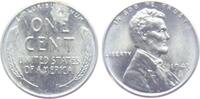 USA 1943 D 1 Cent - Lincoln BU verzinkt-korr.