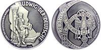 Deutschland - BRD Silbermedaille Ludwig der Deutsche - König des Ostfränkischen Reiches - Reichstag -