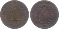Kaiserreich 1 Pfennig 1 Pfennig - kleiner Adler -
