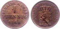 Hessen Darmstadt 1 Pfennig Ludwig III. (1848 - 1877) -