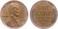USA 1919 1 Cent - Lincoln Wheat VF