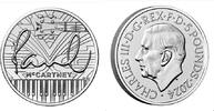 Großbritannien 5 Pound Paul McCartney - Beatles -