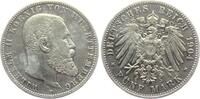 Württemberg - Kaiserreich 5 Mark König Wilhelm von Württemberg (1891-1918) -