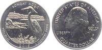USA 1/4 Dollar - Quarter National Parks - Delaware - Bombay Hook Nationa Wildlife Refuge -